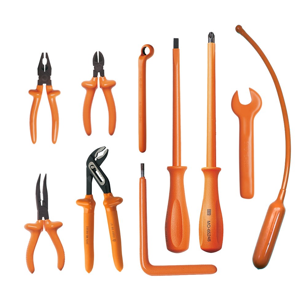 Catu - Kit de 28 outils isolés IEC 60900 : 2018
