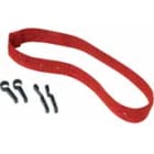 Catu - bandeau rouge elastique avec 4 crochets