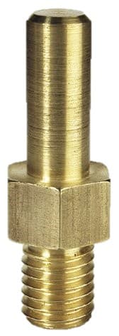 Catu - Jeu de 4 bornes lisses diamètre 10 mm avec fixation par tige filetée M12