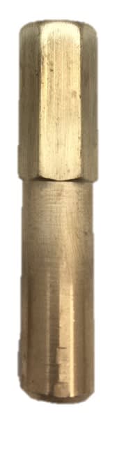 Catu - Jeu de 4 bornes lisses diamètre 10 mm avec fixation par trou taraudé M8