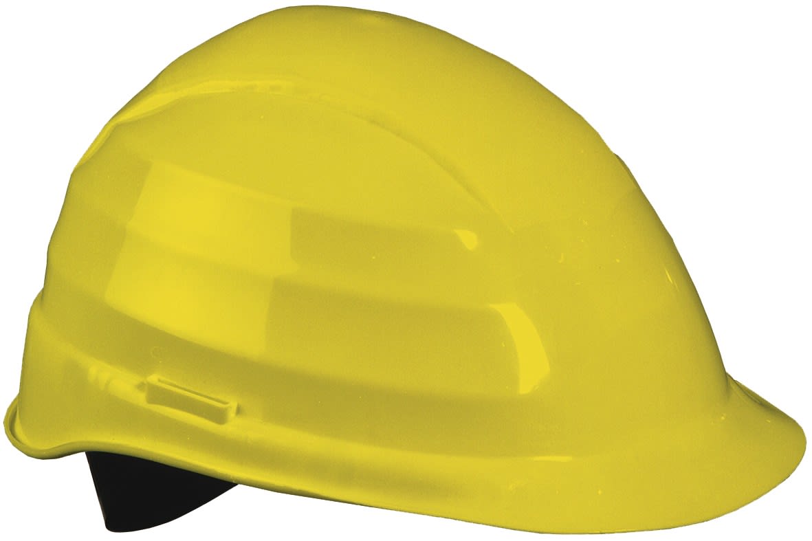 Catu - casque de protection pour électricien avec jugulaire, jaune