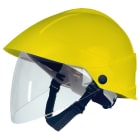 Catu - Casque isolant électricien avec visière intégrée arcflash APC 1, jaune
