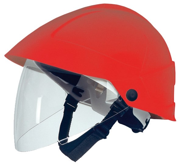 Catu - Casque isolant électricien avec visière intégrée arcflash APC 1, rouge