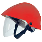 Catu - Casque isolant électricien avec visière intégrée arcflash APC 1, rouge