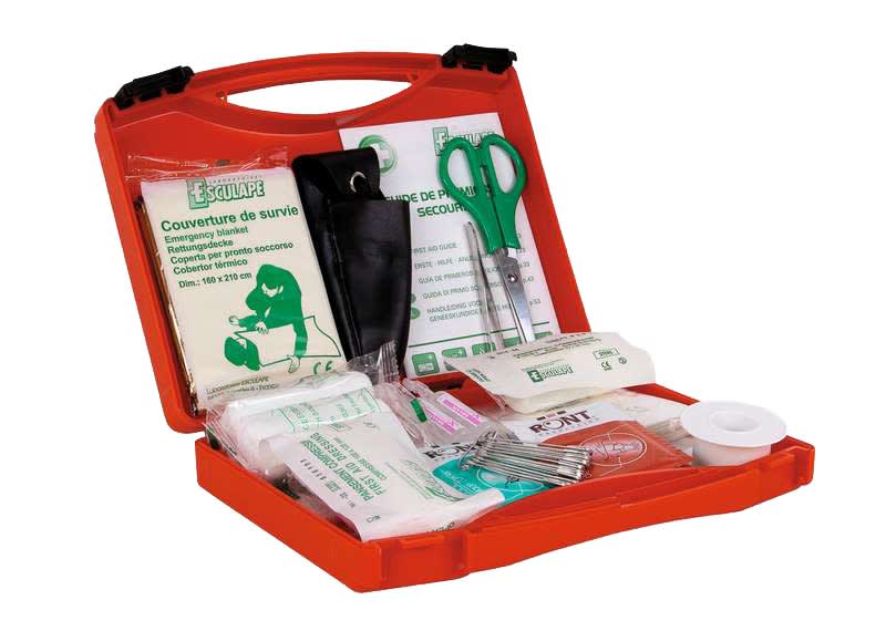 Catu - Trousse de secours pour 1 à 5 personnes et agréée pour les chantiers