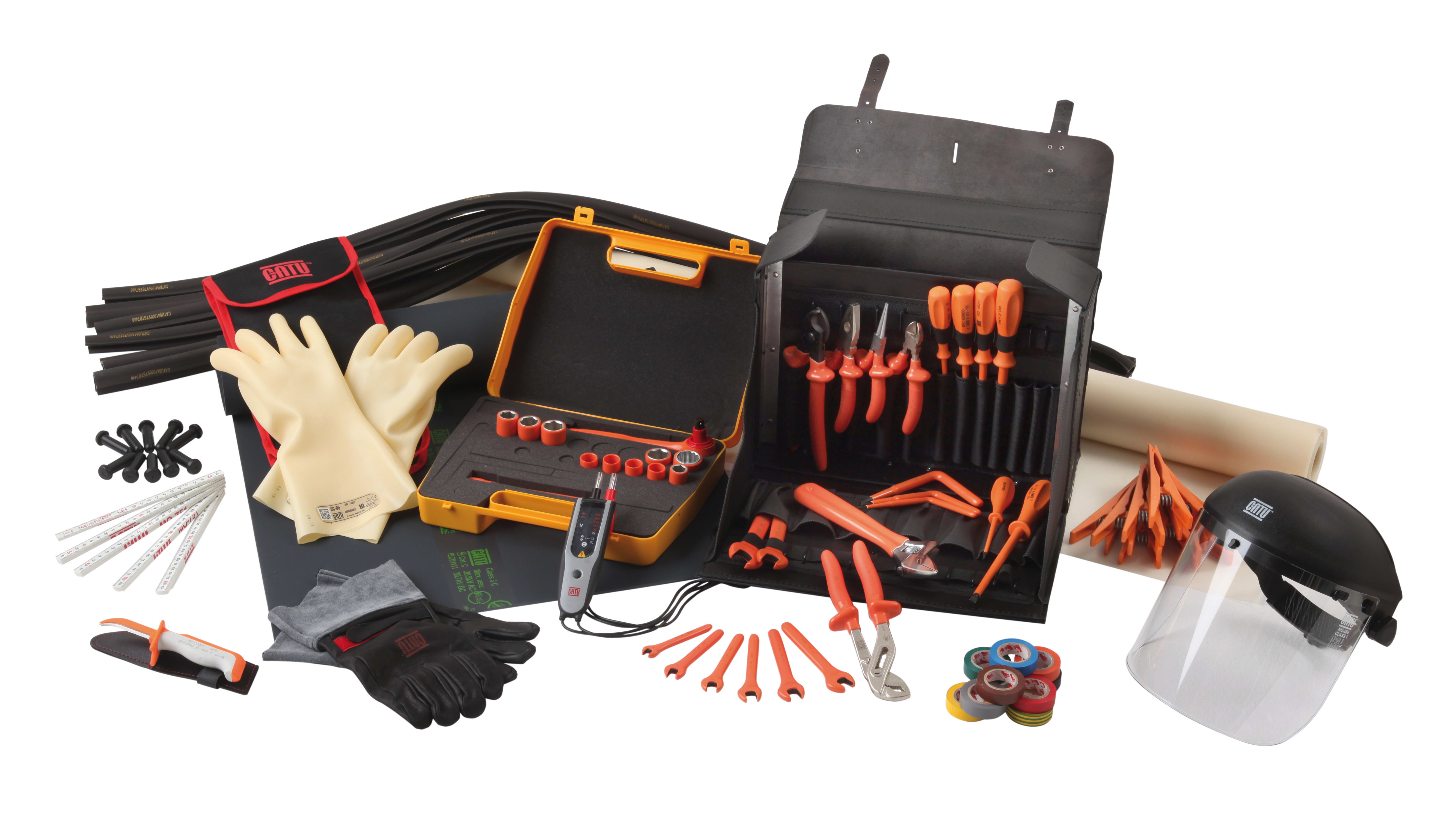 Catu - dotation pour électriciens pour travaux sur installations BT avec casque