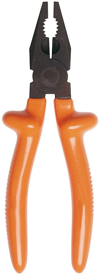 Catu - Pince universelle isolée capacité de coupe Ø 1,5 à 3,5 acier. L 180 mm