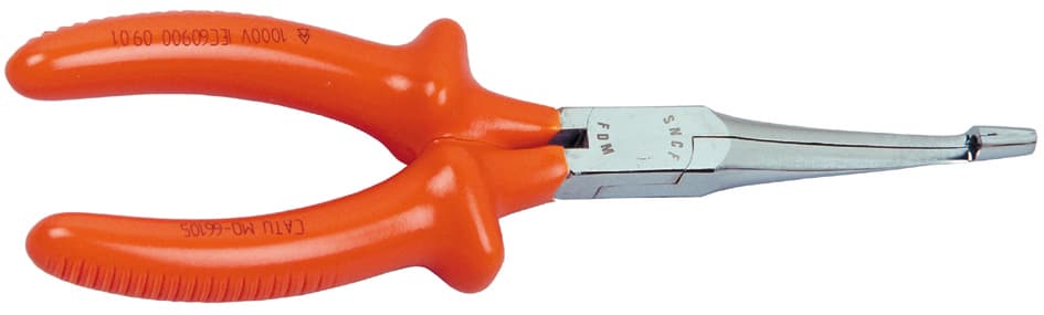 Catu - Pince à enficher isolée. Longueur 210 mm.