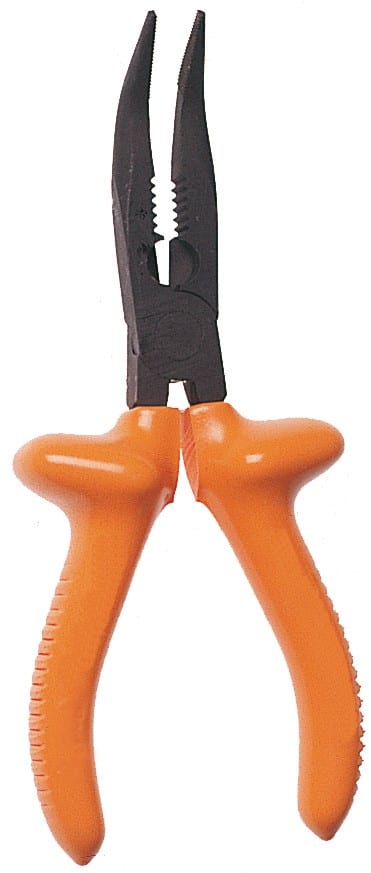 Catu - Pince à becs coudés isolée. Longueur 160 mm