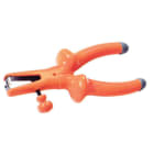 Catu - Pince à dénuder entièrement isolée 175 mm. Pour section 0,5 à 10 mm² cuivre, alu