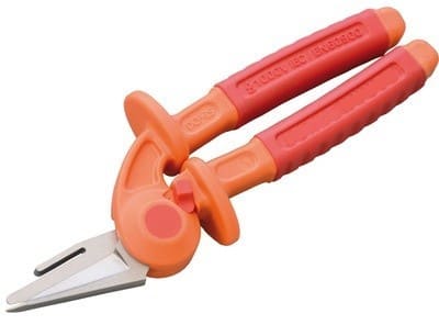 Catu - Pince coupante isolée pour feuillard métallique