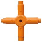Catu - Clé en croix isolée de 7-9-11-13 mm. Longueurs 150 x 150 mm