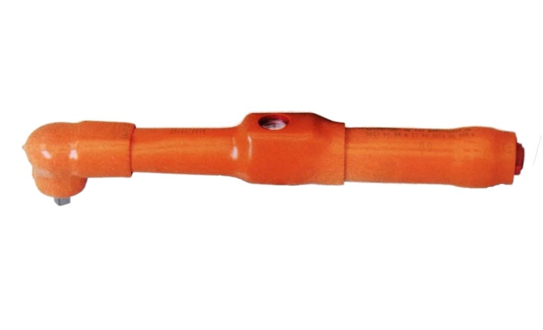 Catu - Clé dynamométrique 1/2'' isolée. Couple de serrage 8-60 Nm.