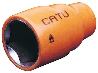 Catu - Douille isolée 6 pans femelle 3/8" de 22 mm