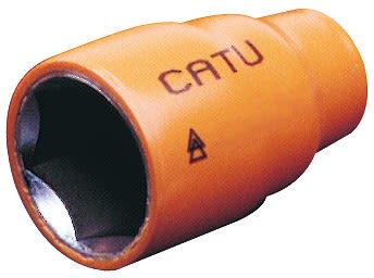 Catu - Douille isolée 6 pans femelle 3/8" de 12 mm