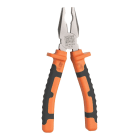 Catu - Pince universelle isolée bi-matière. Longueur 180 mm. Coupe Ø 1,5 à 3,5 mm acier