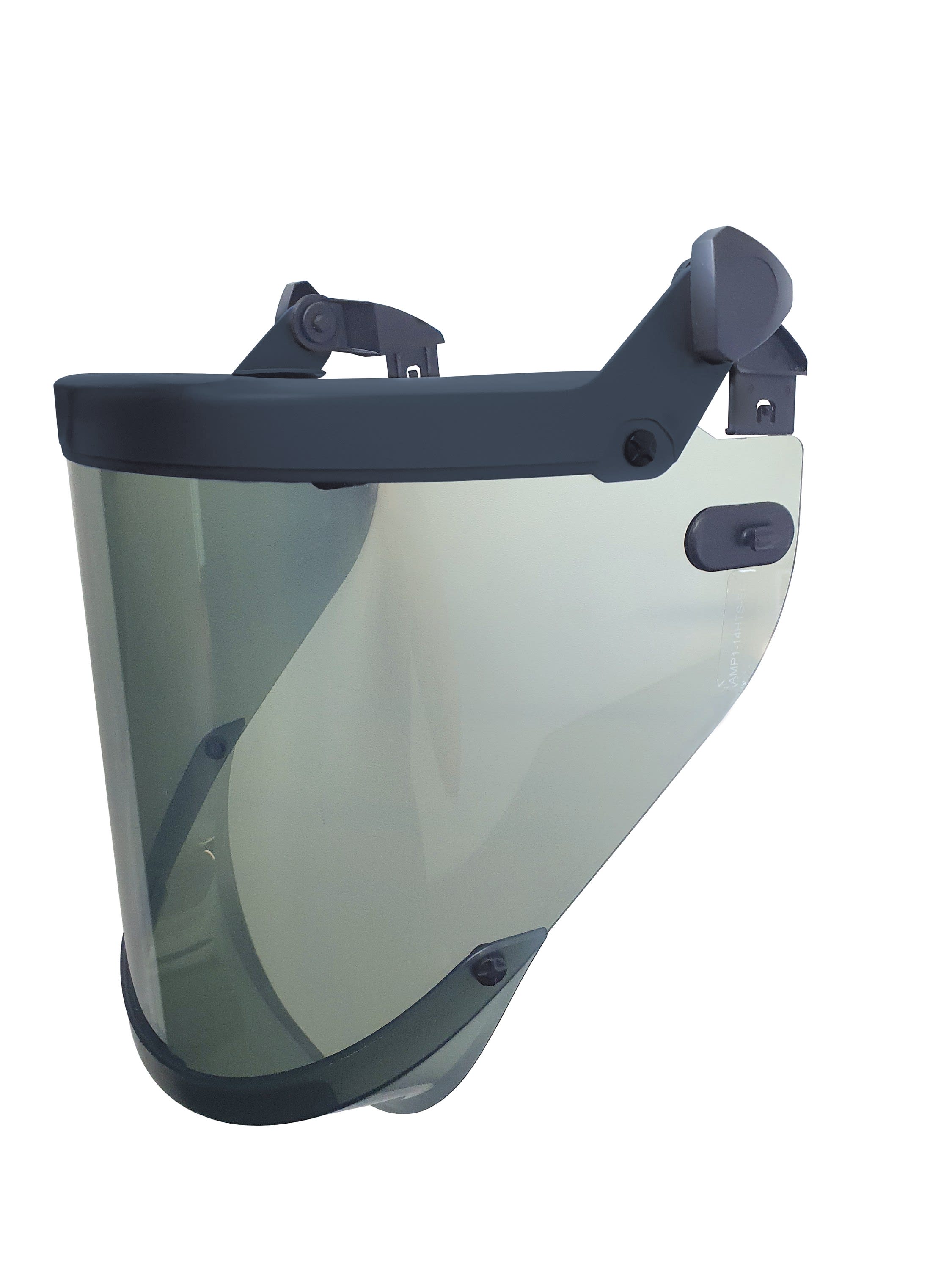 Catu - ecran facial arc flash 14 cal/cm² gris à fixer sur casque par clips