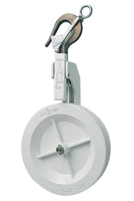 Catu - Poulie de deroulage isolée. Basse tension.