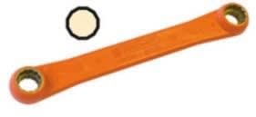 Catu - Clé a ?il isolante à deux têtes de 13/14 et 16/17 mm