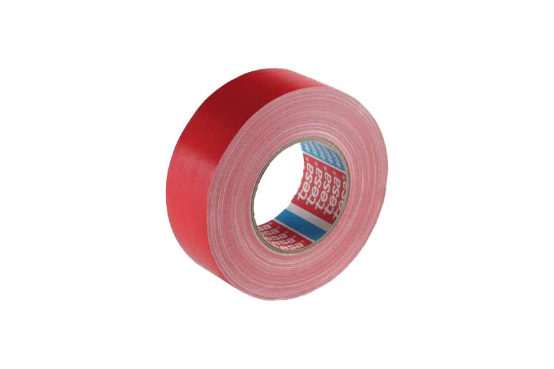 Catu - Ruban isolant adhésif électrique rouge large. 50 m x 50 mm.