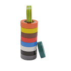 Catu - Lot de 10 rubans adhesifs isolants couleurs variées.