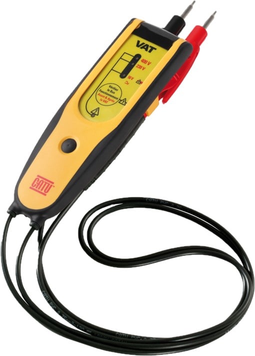 Catu - Détecteur BT LED 400 V spécial Habilitation BS (3 seuils) : 50, 230, 400 V AC