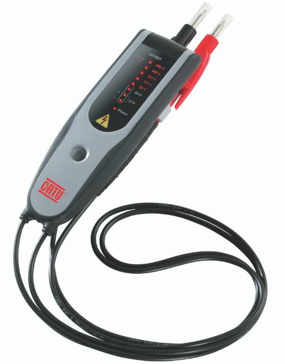 Catu - Détecteur BT LED 750 V IP2X (7 seuils) MS-917 avec étui