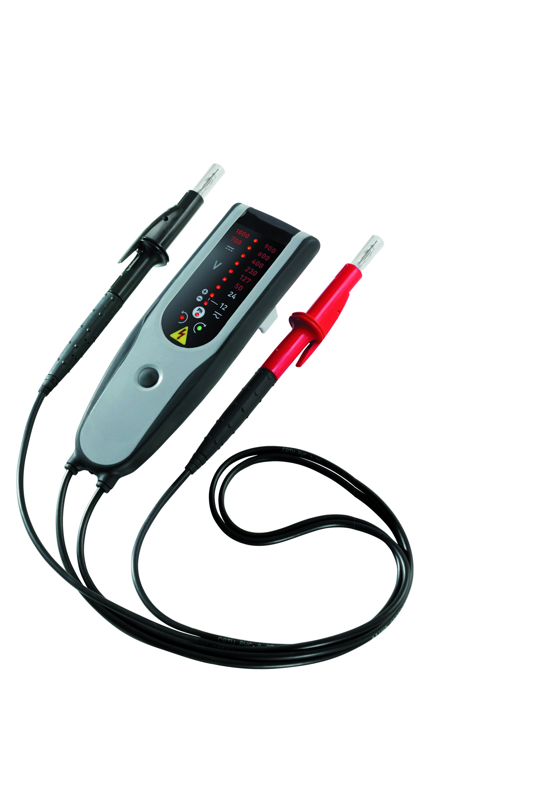 Catu - Détecteur BT LED 1000 V IP2X (8 seuils): 12-900 V AC/12-1000 V DC, rot. de phase