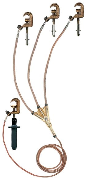 Catu - Équipement de mise à la terre. Icc: 20 kA/1s