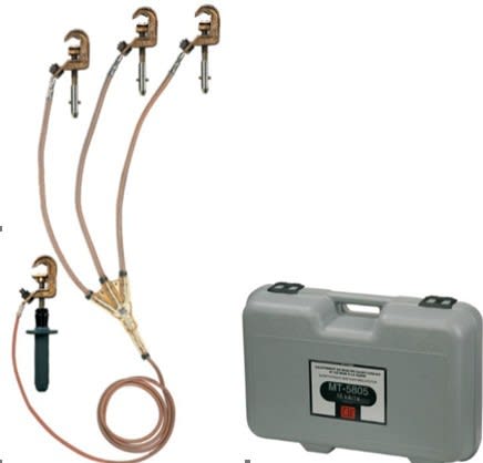 Catu - Équipement de mise à la terre. Icc: 30 kA/1s