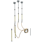 Catu - Perche télescopique métallique 3 éléments pour ensemble Nevers.