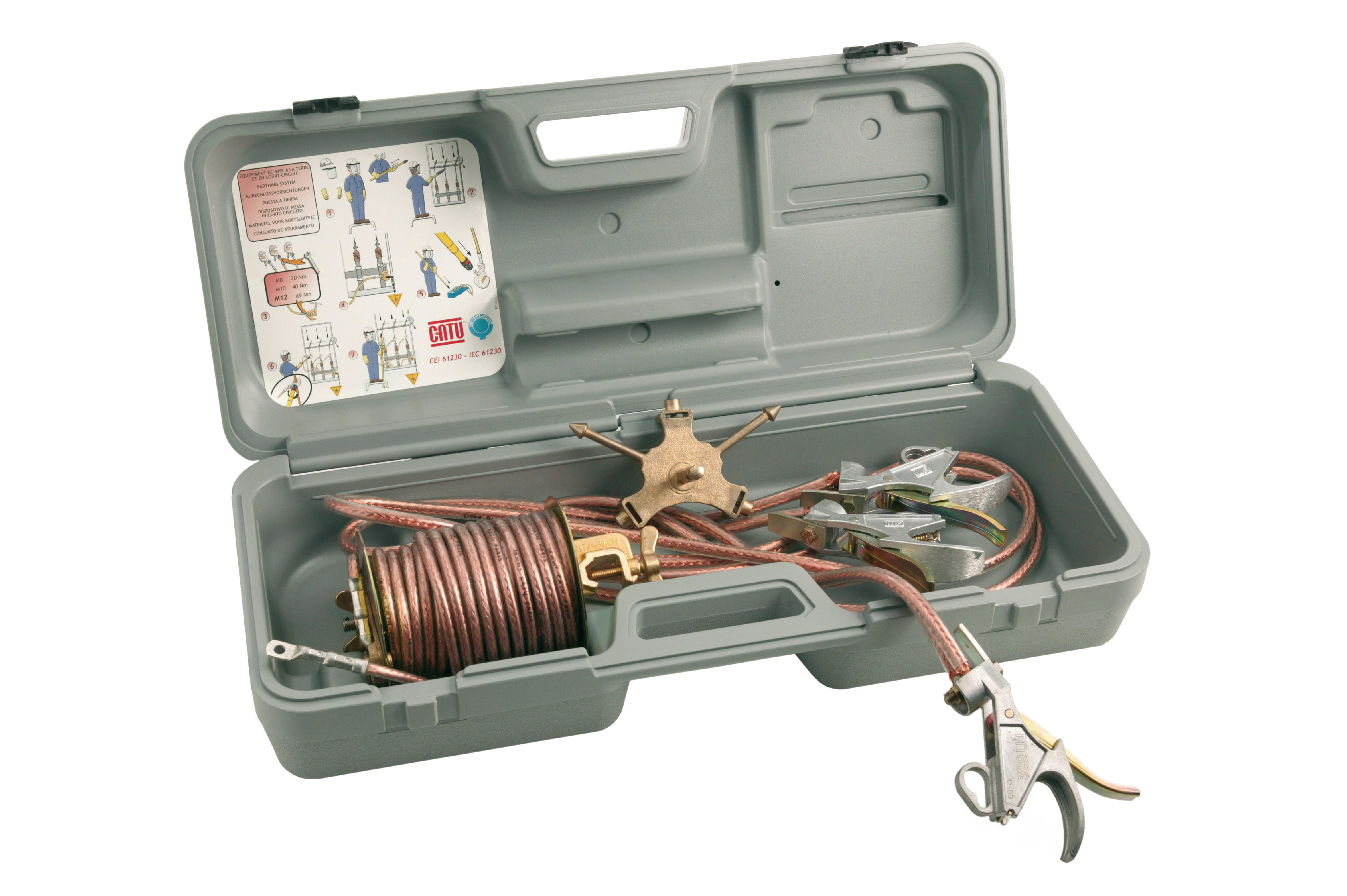 Catu - Équipement de mise à la terre. Icc: 8 kA/1s