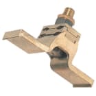 Catu - Sabot de terre Icc: 63 kA/0,5s. 2 ailettes et bride à 2 étages Section 75-181mm²