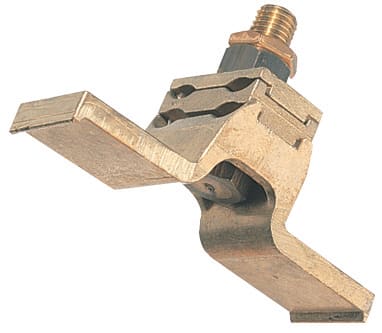 Catu - Sabot de terre Icc: 63 kA/0,5s. 2 ailettes et bride à 1 étage. Section 75-181mm²