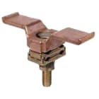 Catu - Sabot de terre Icc: 30 kA/1s. 2 ailettes et bride à 2 étages. Section 75-116mm²