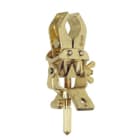 Catu - Pince de mise à la terre orientable pour conducteur Icc: 14,5 kA/1s