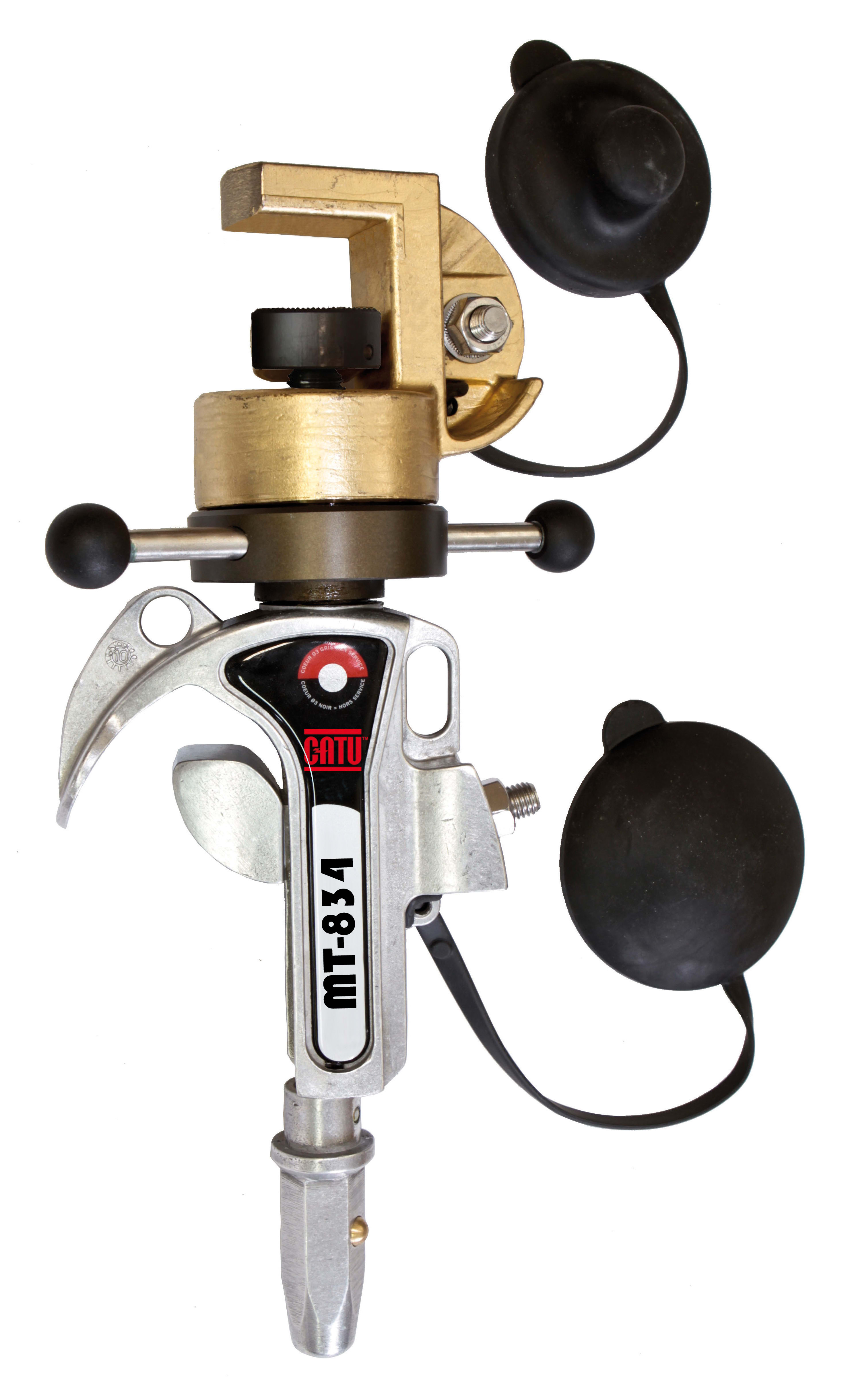 Catu - Jeu de 3 Pince/Etau APE pour MALT/MCC sur les lignes. Icc: 31,5 kA/1s