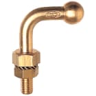 Catu - Point fixe d?ancrage coudé pour équipement MALT/MCC. Icc : 10 kA/1s