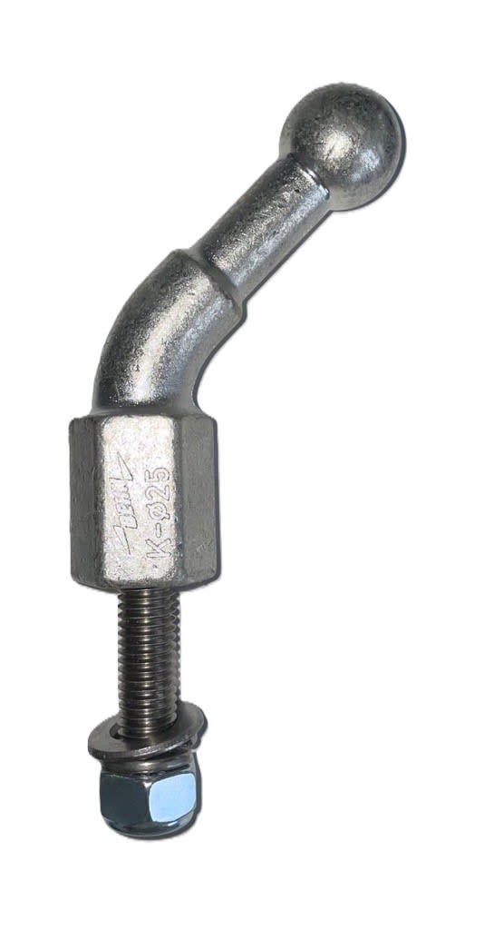 Catu - Point fixe d?ancrage coudé pour équipement MALT/MCC. Icc : 30 kA/1s