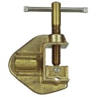 Catu - Etau de terre en aluminium. Raccordement du câble par cosse. ICC: 17,5 kA/1s.