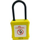 Catu - cadenas plastique jaune anse nylon 4mm clé identique A3