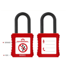 Catu - cadenas plastique rouge anse nylon 6mm clé identique A2