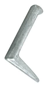 Catu - Fixation pr conducteur MEPLAT. Crampon. Matière : zamac. 30 mm