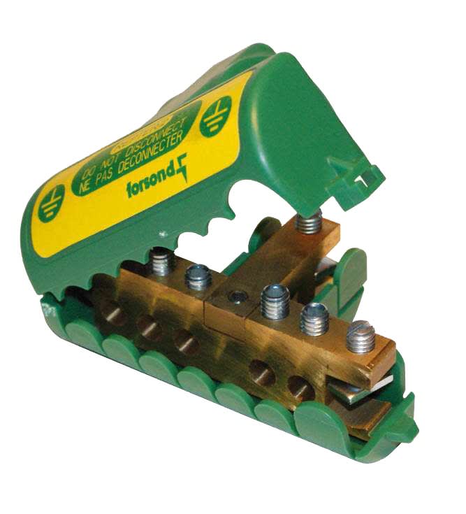 Catu - repartiteur pour circuit de terre 8 derivations