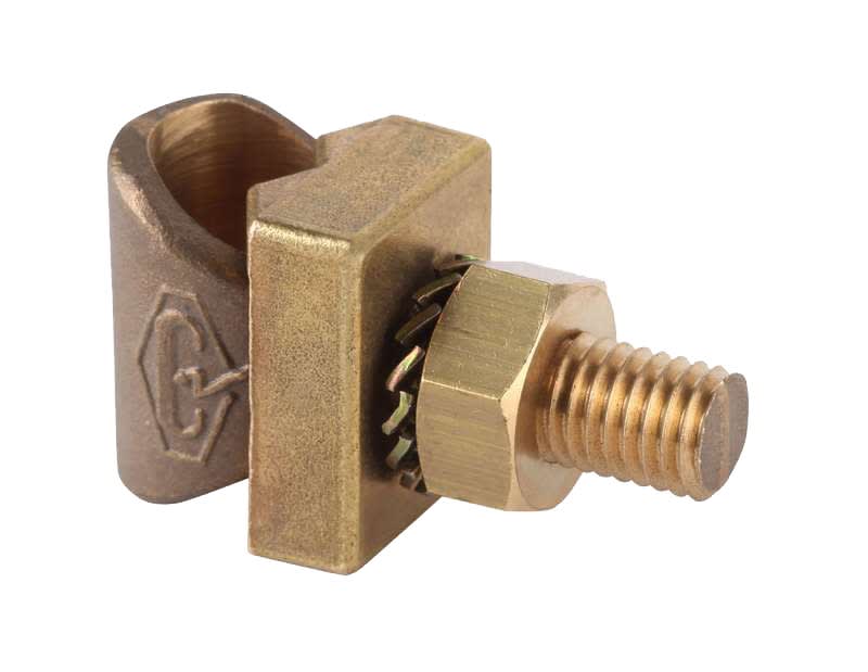 Catu - connecteur cupro aluminium pour conducteurs 30mm² max sur grille de terre