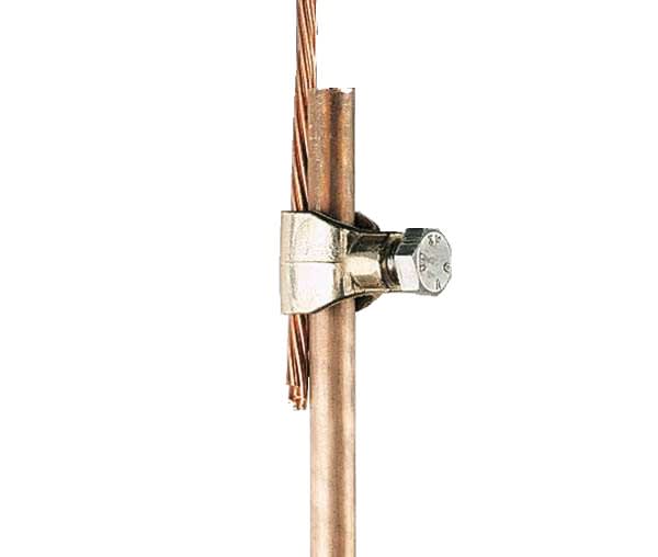 Catu - tete connectrice vis fusible pour piquet diametre 16 et 17mm