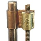 Catu - connecteur de mise à la terre pour piquet D16mm et conducteur 40mm²