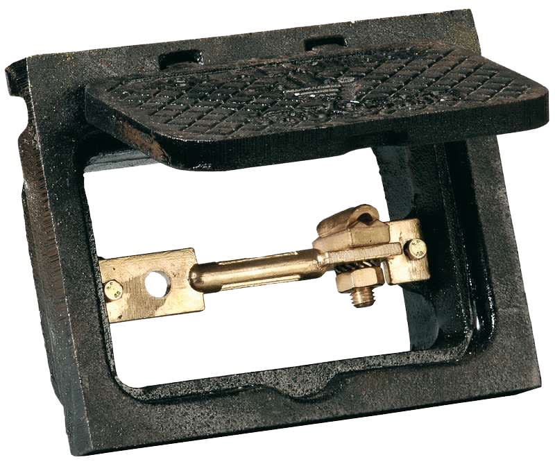 Catu - borne de terre a encastrer vertical ou horizontal