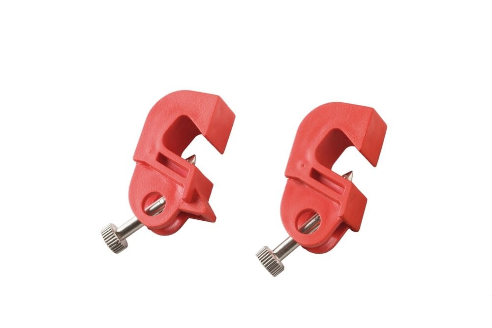 Catu - Condamnateur de disjoncteurs "moyens modèles" embout avec languette de maintien.