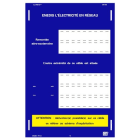 Catu - Panneaux d?identification et de signalisation métalliques - Enedis 300 x 200 mm.